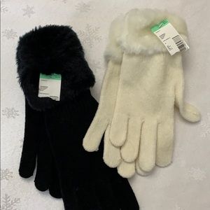Two pairs of winter gloves. NWT